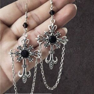 ROMWE Goth earrings